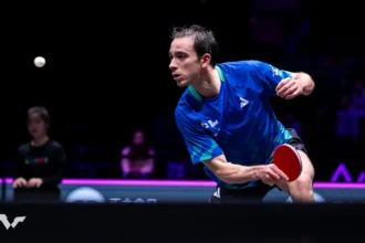 Hugo Calderano domina estreia e avança no Smash Europe em Malmo