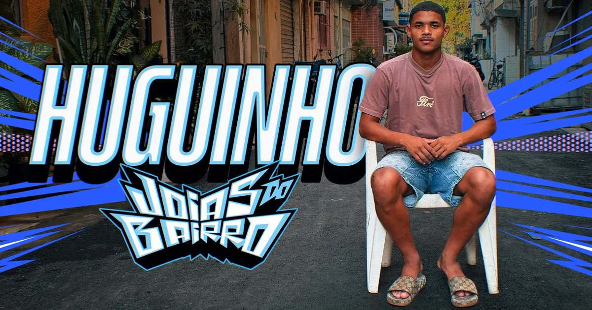 Huguinho é o protagonista da estreia da série documental Joias do Bairro