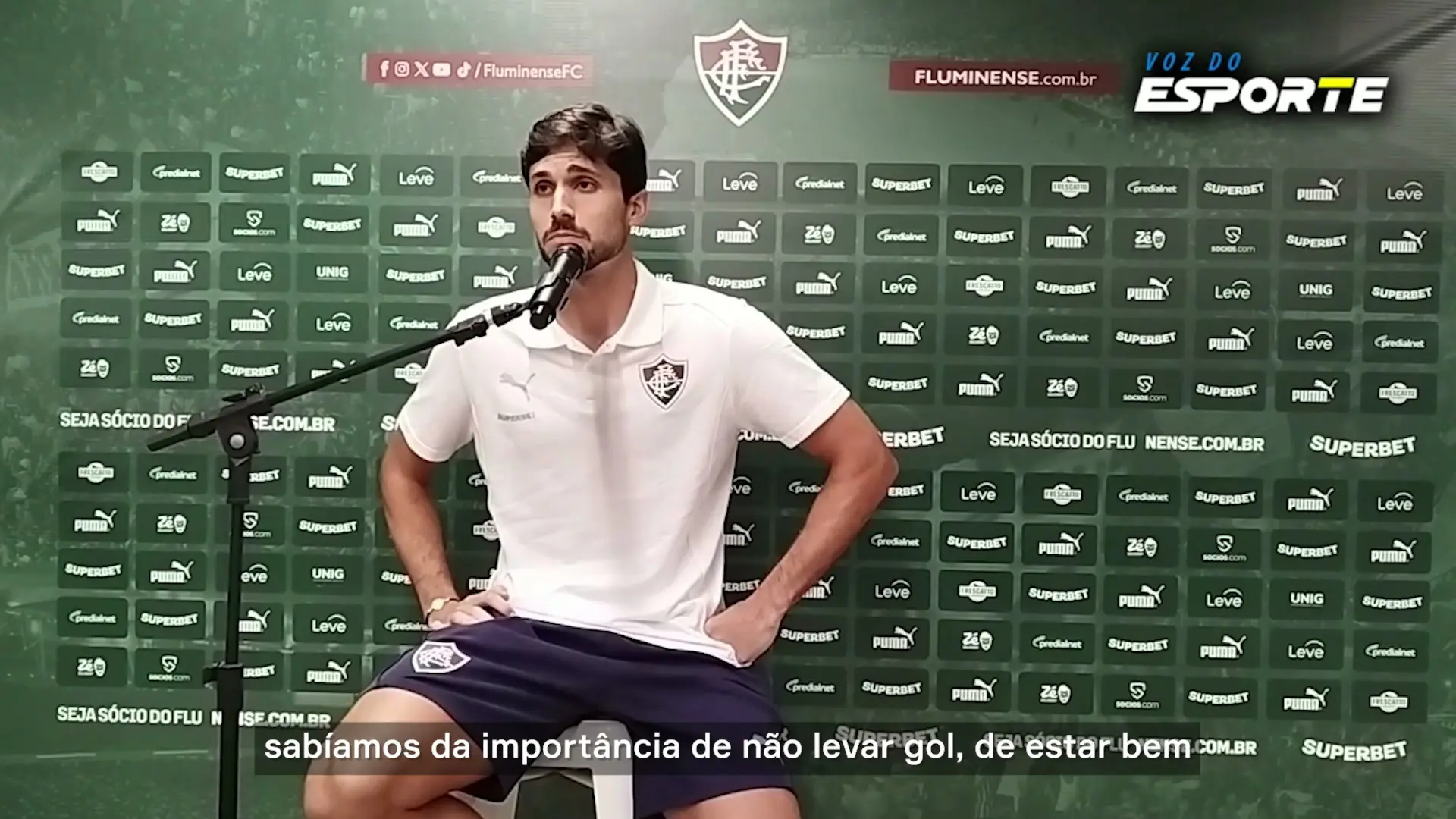 Igor Rabello analisa desempenho defensivo e busca por evolução no Fluminense