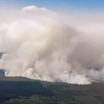 Incêndio florestal histórico na Bélgica força evacuações e mobiliza ajuda internacional