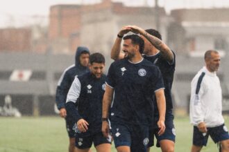 Independiente Rivadavia finaliza preparação no CT Moacyr Barbosa antes de duelo pela Libertadores