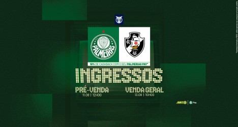 Ingressos para Palmeiras e Vasco: detalhes da venda e benefícios para torcedores