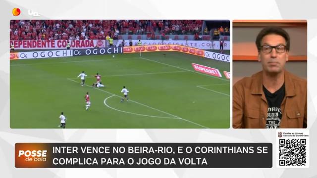 Inter vence no Beira-rio e coloca o Corinthians em situação crítica na temporada