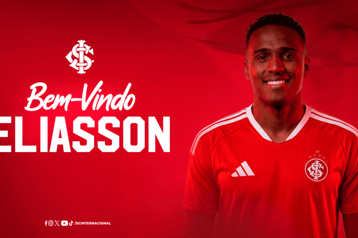 Internacional oficializa a chegada do atacante sueco Niclas Eliasson