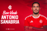 Internacional oficializa a chegada do atacante Tonny Sanabria