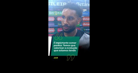 Jair destaca resiliência do Vasco após empate conquistado na Fonte Nova