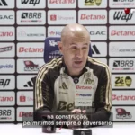 Jardim avalia recepção da torcida no Mineirão e reafirma compromisso com o Flamengo