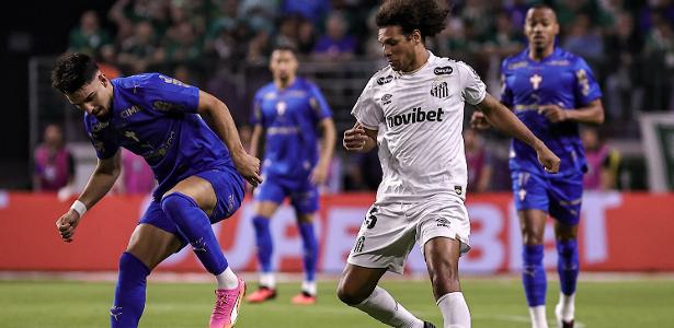 Jejum histórico marca o retrospecto do Santos contra o Palmeiras