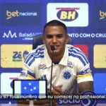 João Costa revela o significado por trás da camisa 67 no Cruzeiro
