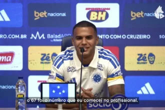 João Costa revela o significado por trás da camisa 67 no Cruzeiro