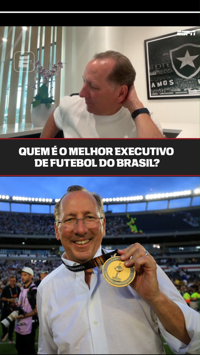 John Textor avalia cenário da gestão de clubes e o papel dos executivos no Brasil