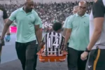 Jordan Barrera sofre lesão no tornozelo durante clássico entre Botafogo e Fluminense