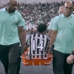 Jordan Barrera sofre lesão no tornozelo durante clássico entre Botafogo e Fluminense