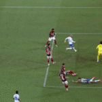 Jorginho salva Flamengo em lance decisivo contra o Cruzeiro na Libertadores