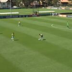 Jovem talento da seleção sub-15 se destaca em amistoso internacional contra o Uruguai