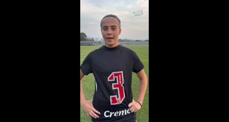 Juliana Rosa celebra classificação do Vasco para semifinal do Brasileiro sub-17