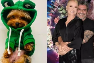 Junno Andrade e Xuxa lamentam a morte do cachorro Theozinho