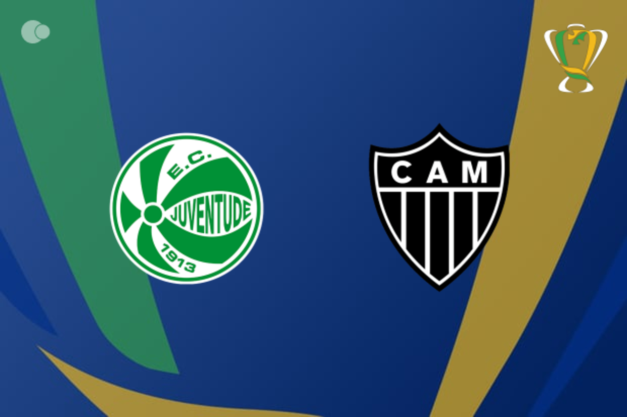 Juventude e Atlético Mineiro decidem vaga nas quartas da Copa do Brasil