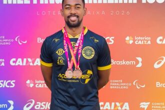 Kaio Branco conquista medalhas em estreia no atletismo pelo Vasco