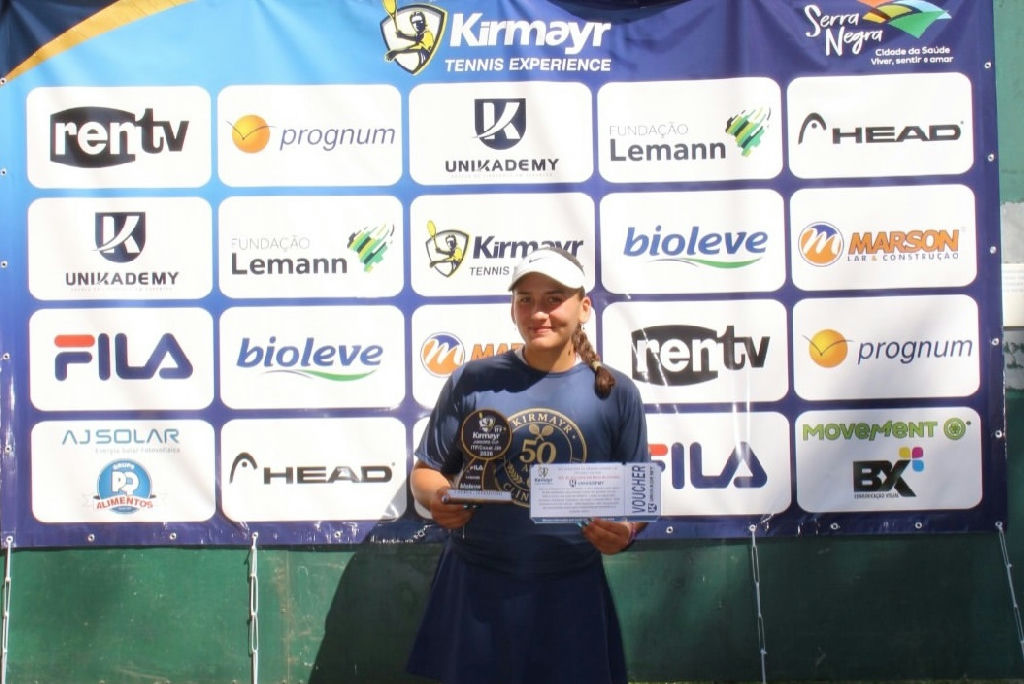 Kauany Rodrigues e André Bruno vencem Kirmayr Juniors Cup e sobem no ranking mundial juvenil