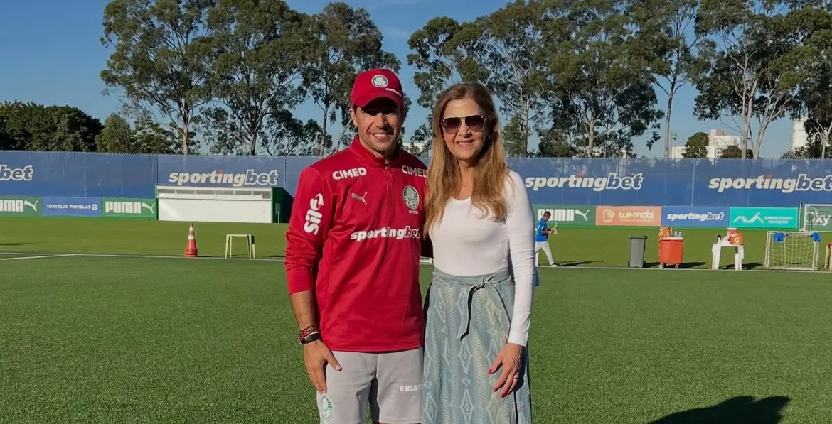 Leila Pereira reafirma apoio ao Palmeiras e comissão técnica antes de confronto crucial