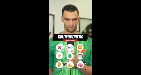 Léo Jardim monta o goleiro perfeito e destaca suas próprias virtudes técnicas