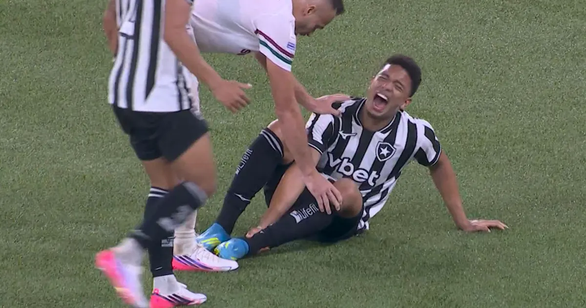 Lesão de Jordan Barrera preocupa comissão técnica do Botafogo após clássico
