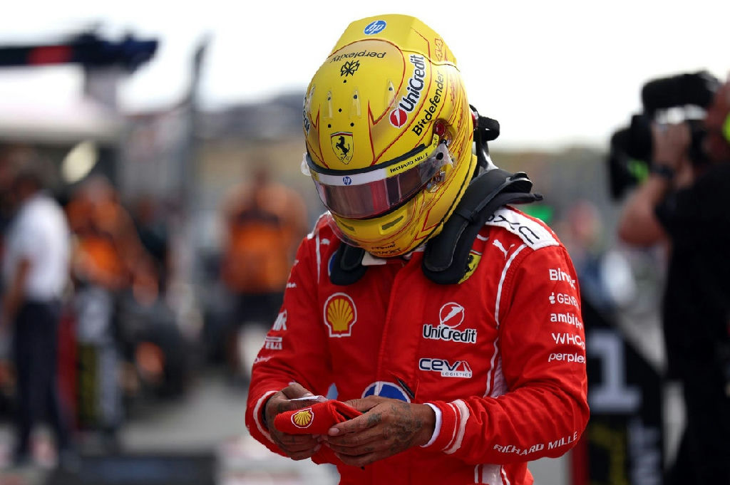 Lewis Hamilton classifica desempenho da Ferrari como desastre total na Holanda
