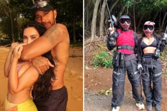 Lewis Hamilton e Kim Kardashian revelam momentos de lazer e romance em viagem