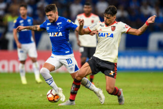 Libertadores: o único e histórico clássico entre Cruzeiro e Flamengo com Arrascaeta e Thiago Neves em destaque