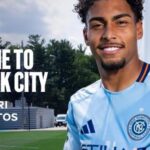 Luighi celebra primeiro gol pelo New York City FC na Major League Soccer