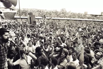 Lula retorna ao estádio Primeiro de Maio para marcar o início de sua campanha eleitoral