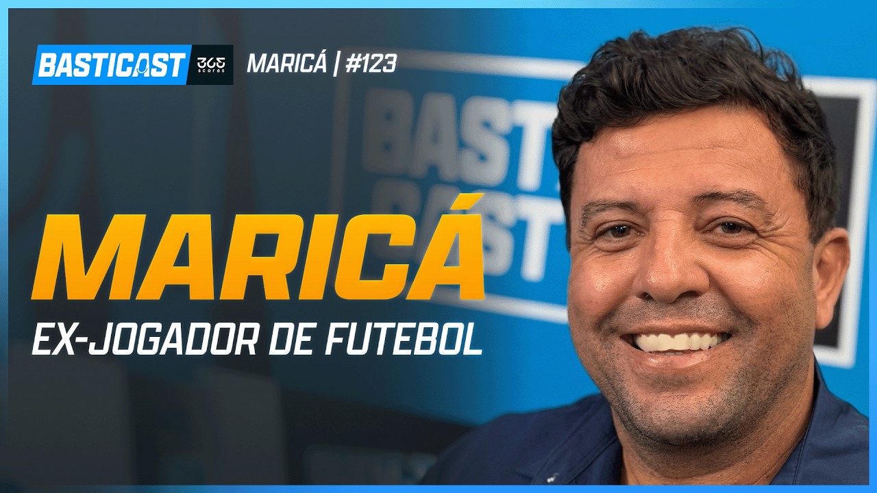 Maricá, ex-jogador campeão pelo Vasco, compartilha sua trajetória no Basticast
