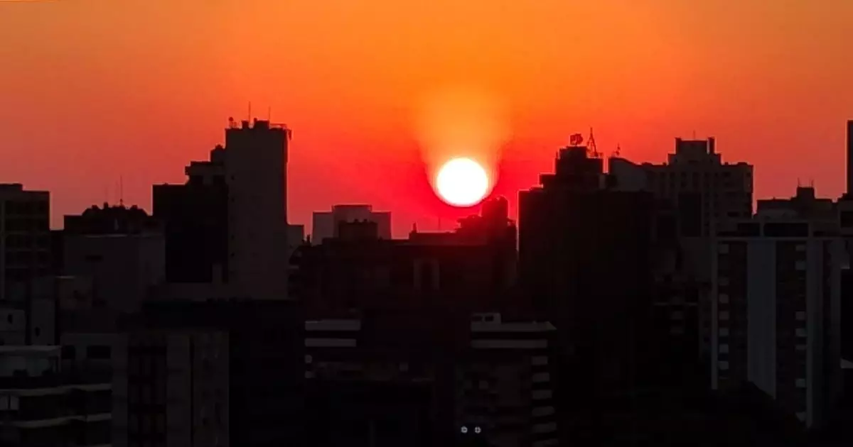 Massa de ar quente eleva temperaturas e atinge 35ºC no Rio Grande do Sul