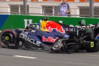 Max Verstappen abandona GP dos Países Baixos após batida na curva Arie Luyendyk