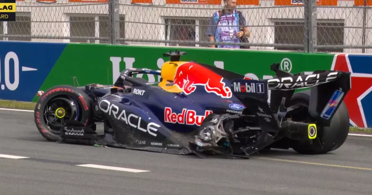 Max Verstappen abandona GP dos Países Baixos após batida na curva Arie Luyendyk