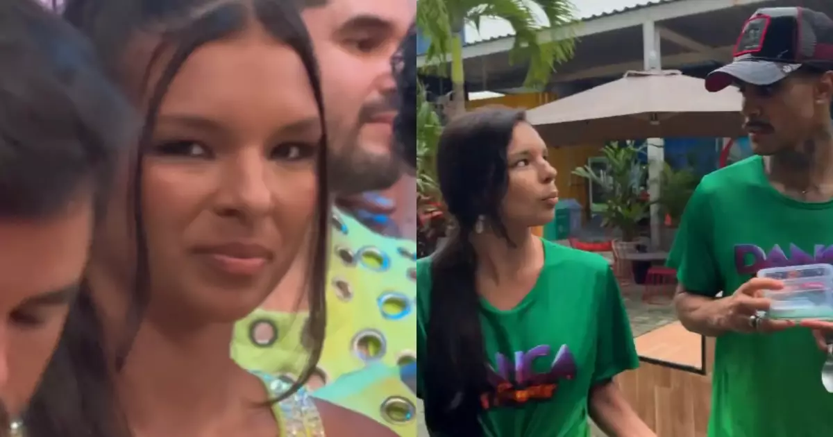 Mell Muzzillo esclarece polêmica sobre reação a MC Livinho no Dança dos Famosos