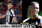 Mercado da bola movimenta o Botafogo com sondagens por Danilo e Arthur Novaes
