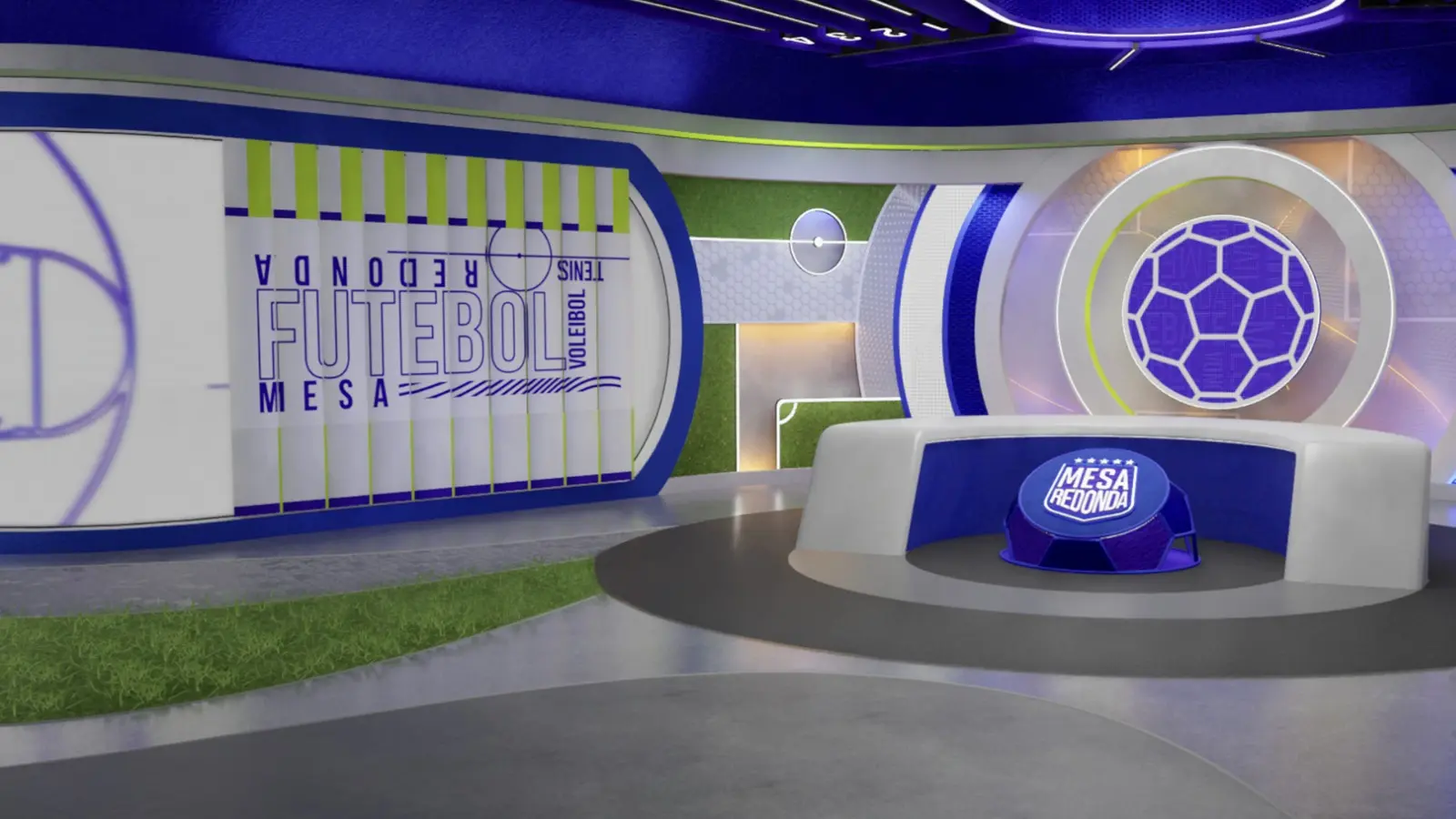 Mesa Redonda estreia novo cenário e completa modernização do esporte na TV Gazeta