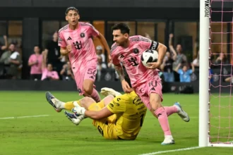 Messi faz história e quebra recorde de gols na Leagues Cup pelo Inter Miami
