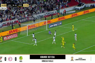 Milagre de Gonzalo Valle mantém empate da LDU contra o Mirassol nos acréscimos