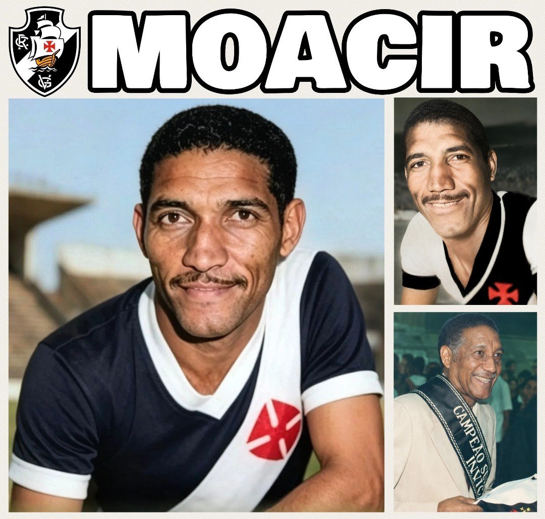 Moacir e o legado histórico no lendário Expresso da Vitória do Vasco