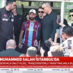Mohamed Salah desembarca em Istambul para assinar contrato com o Trabzonspor