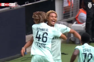 Monaco vira placar contra Liverpool em Anfield com gol decisivo de Brunner