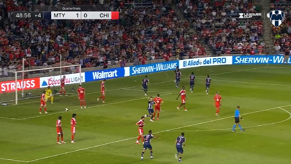 Monterrey vence Chicago Fire e garante vaga na semifinal da Leagues Cup