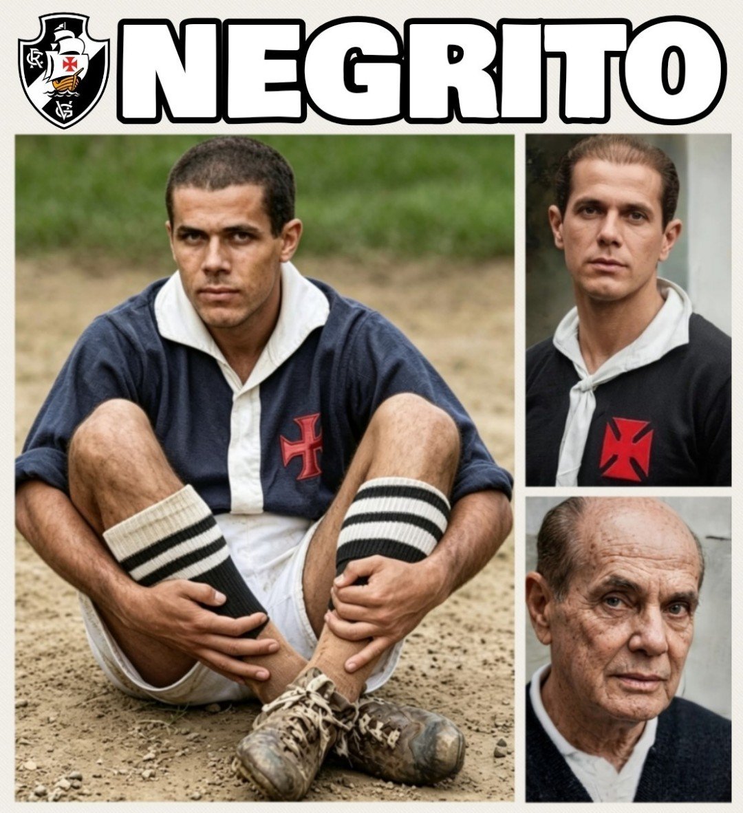Negrito: a trajetória do lendário capitão dos Camisas Negras do Vasco