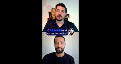 Nenê revela desejo de partida de despedida com a camisa do Vasco