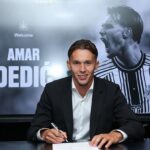 Newcastle anuncia Amar Dedic em acordo milionário com Benfica por lateral bósnio