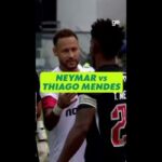 Neymar e Thiago Mendes: a origem da tensão entre os atletas nos gramados