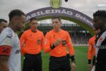 Neymar e Thiago Mendes ignoram cumprimento durante sorteio em São Januário